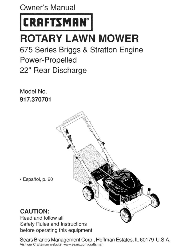 Craftsman 917.370701 owner's manual