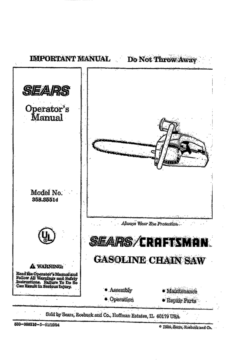 Craftsman 358.35514 User manual