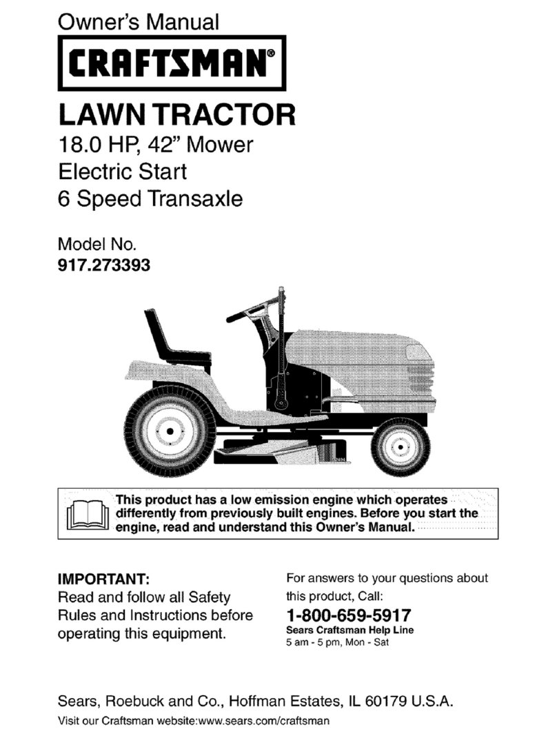 Craftsman 917.273393 User manual