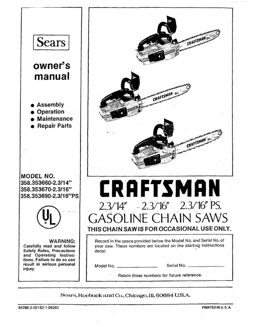 Craftsman 358.353660 User manual
