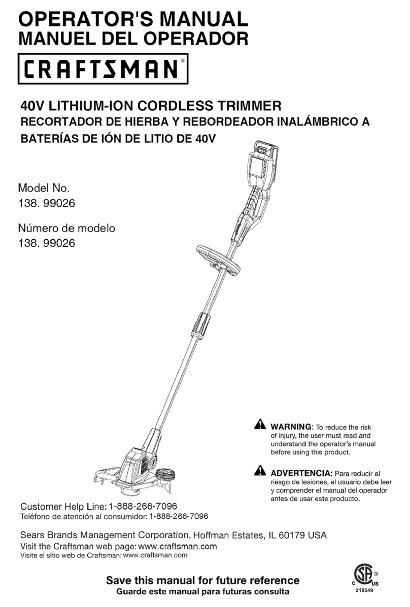 Craftsman 138.99026 Operator's manual