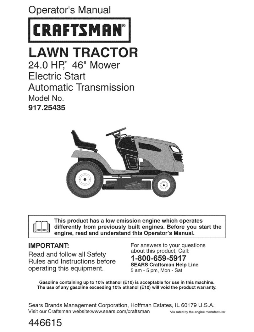 Craftsman 917.25435 Operator's manual