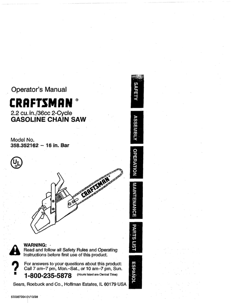 Craftsman 358.352162 User manual
