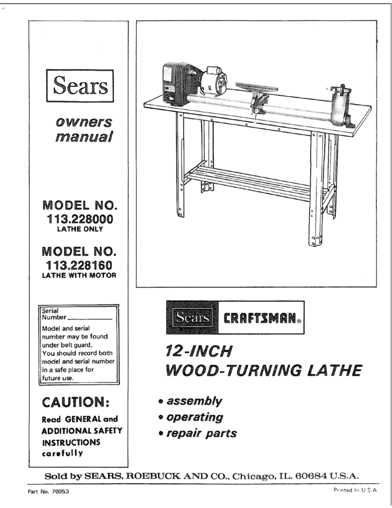 Craftsman 113.228000 owner's manual