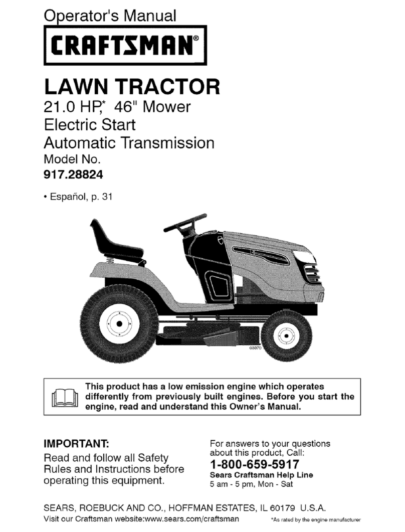 Craftsman 917.28824 Operator's manual