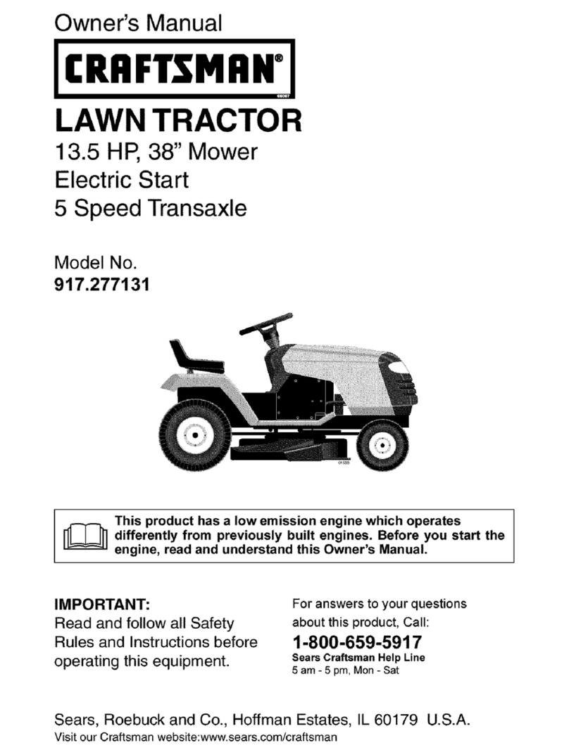 Craftsman 917.277131 owner's manual