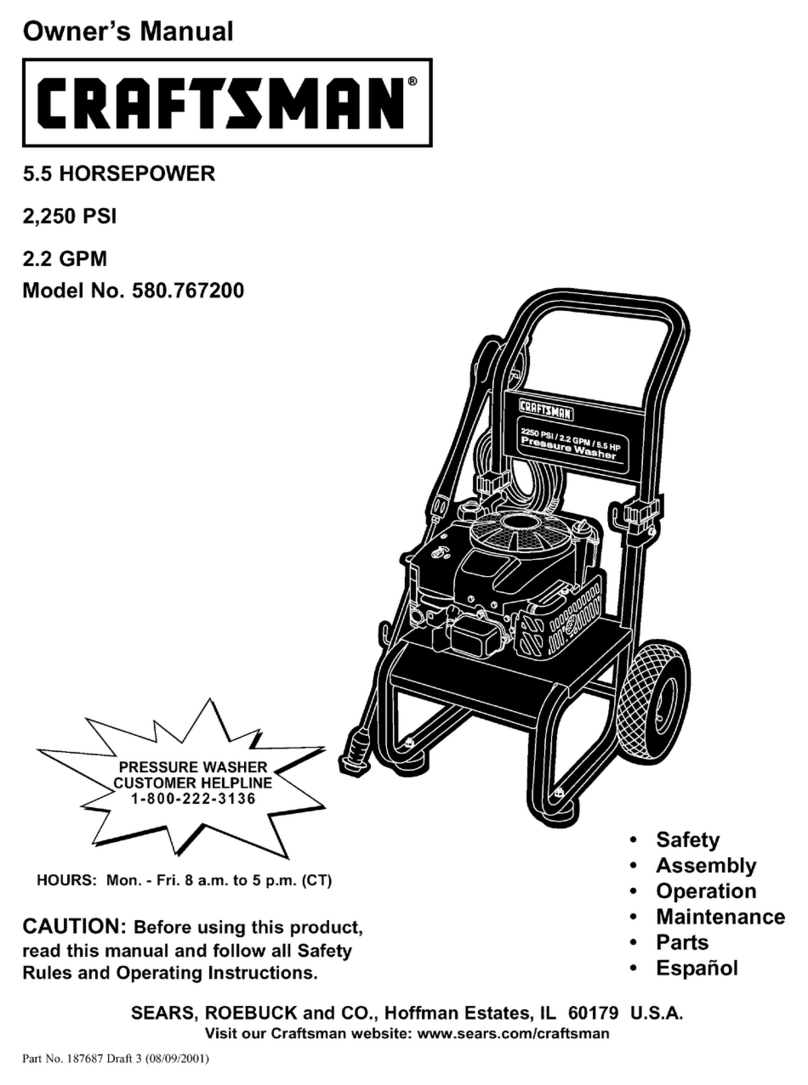 Craftsman 580.767200 User manual