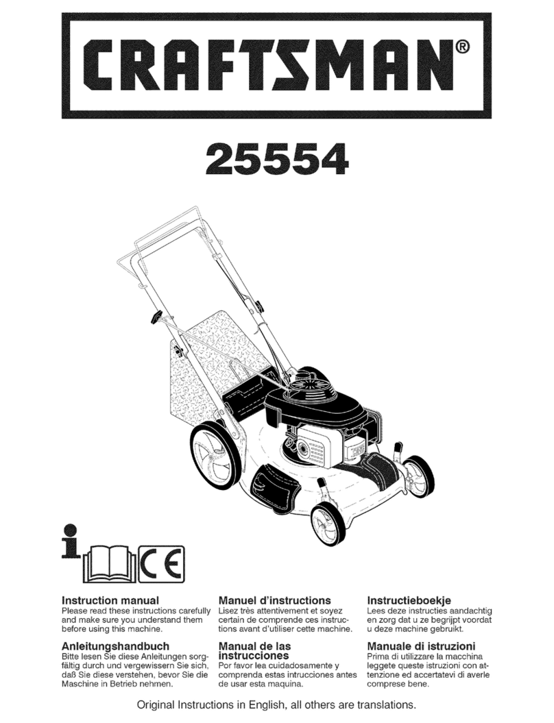 Craftsman 25554 instruction manual