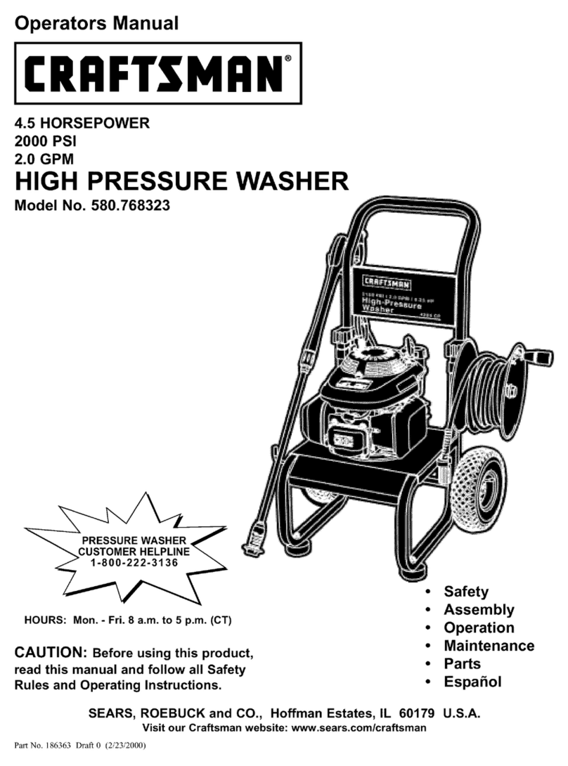 Craftsman 580.768323 Operator's manual