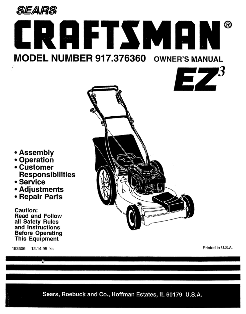 Craftsman EZ3 917.376360 User manual