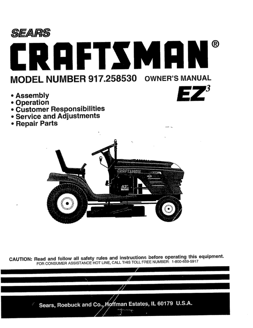 Craftsman EZ3 917.258530 User manual