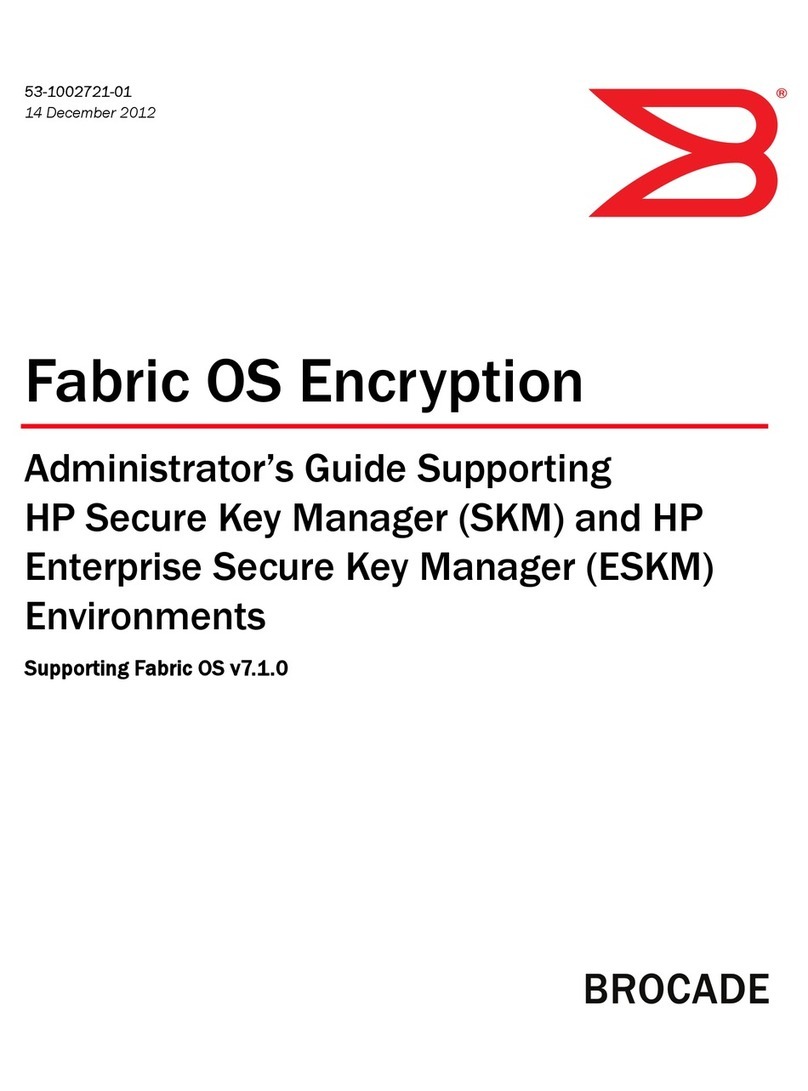 Brocade Communications Systems StoreFabric SN6500B Administrator's guide Brocade Communications Systems StoreFabric SN6500B Administrator's guide