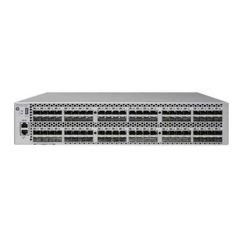 HP StoreFabric SN6500B Service manual