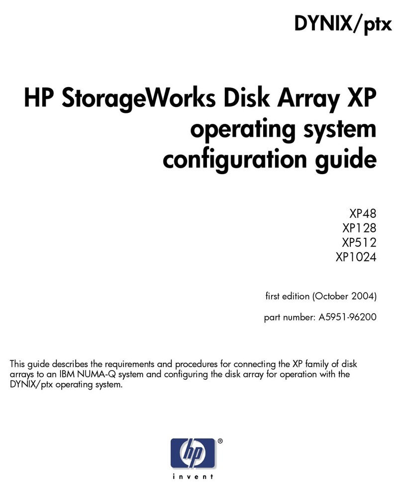 HP StorageWorks XP48 - Disk Array User manual