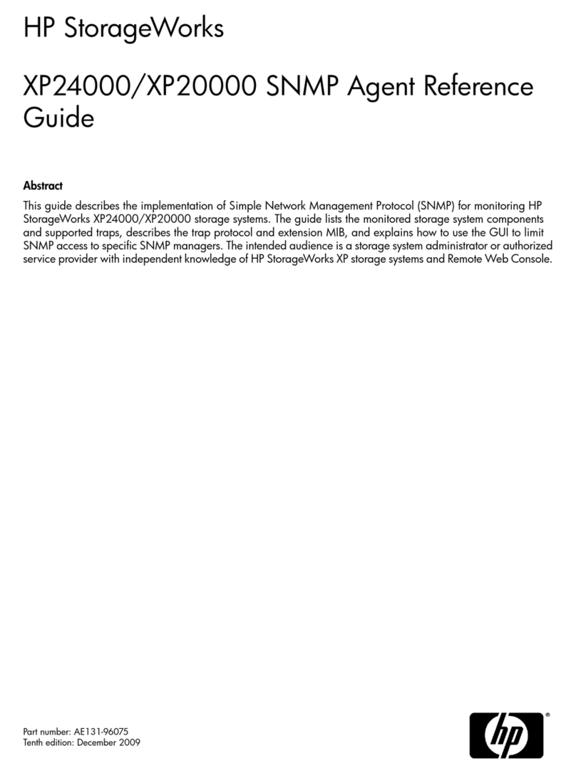 HP XP20000/XP24000 User manual