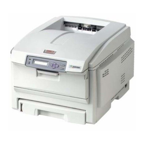Oki C6100dn installation instructions