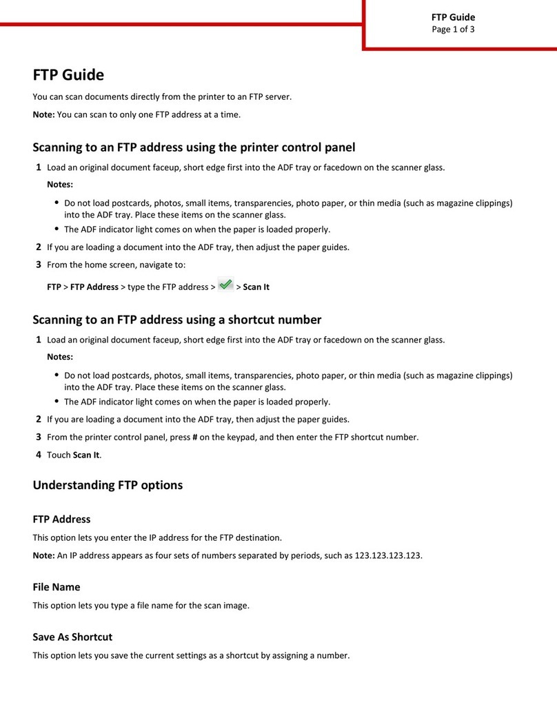 Lexmark XM1145 User manual