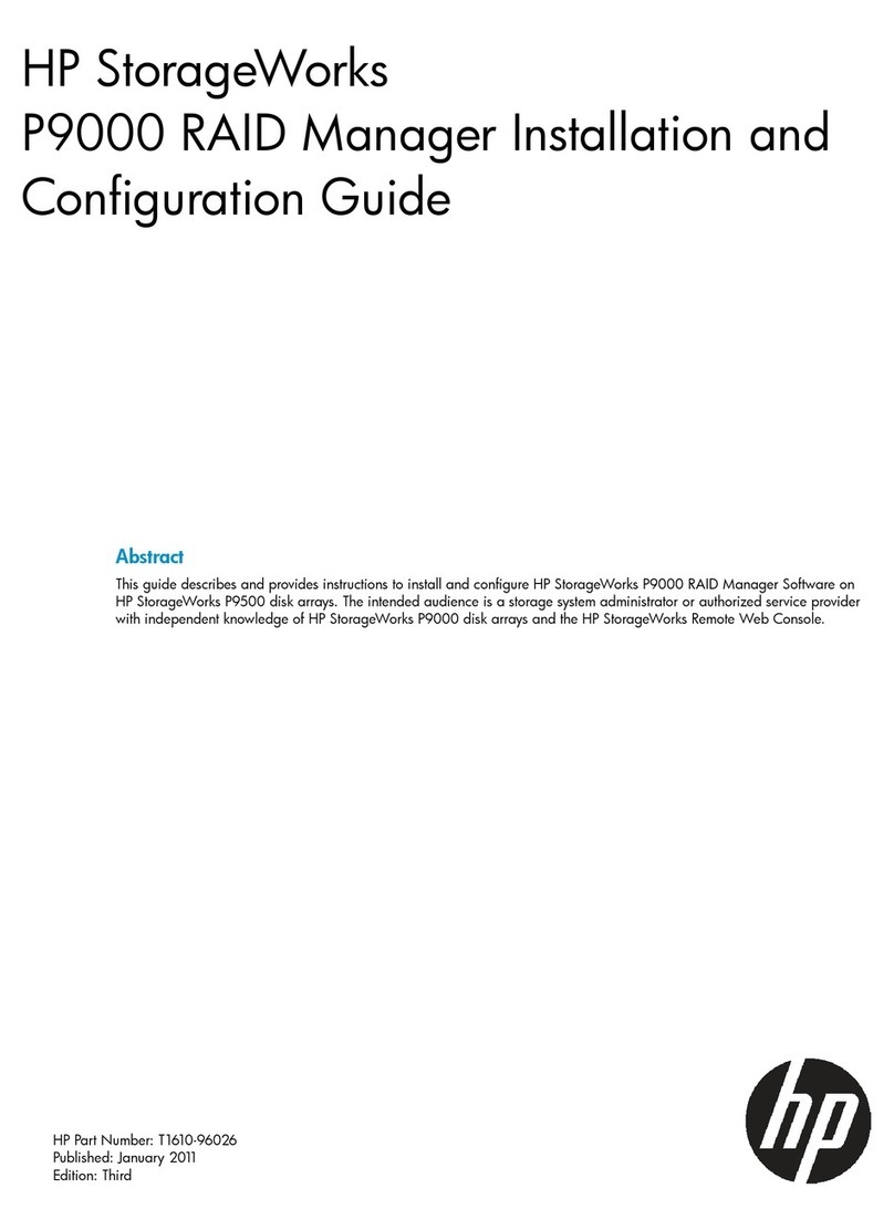 HP HPE XP P9500 User manual