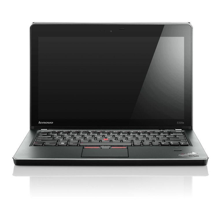 Lenovo ThinkPad Edge E220s Quick start guide
