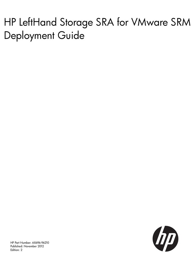HP Storevirtual 4000 Deployment guide HP Storevirtual 4000 Deployment guide
