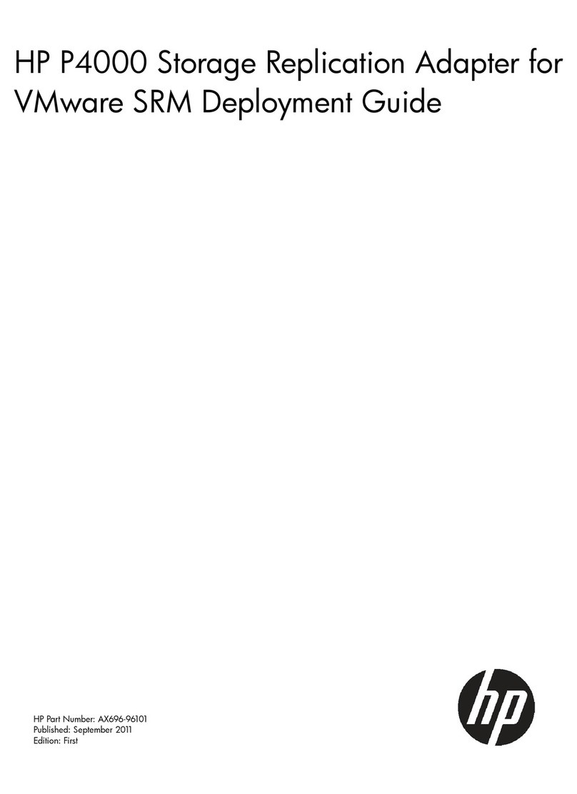 HP Storevirtual 4000 Deployment guide