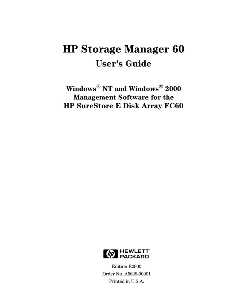 HP Surestore Disk Array 12h - And FC60 User manual