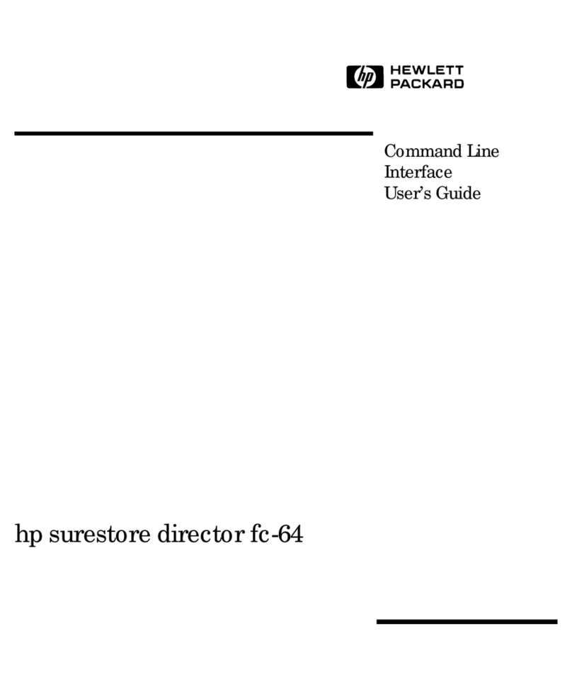 HP Surestore 64 - Director Switch user guide