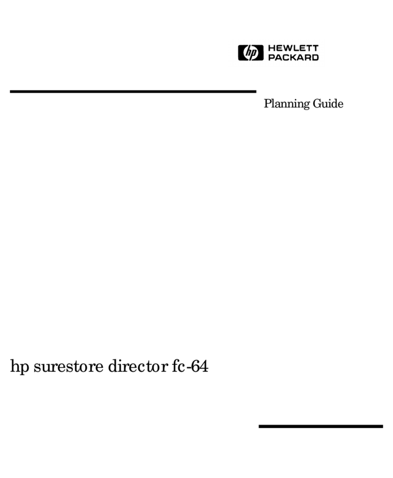 HP Surestore 64 - Director Switch Technical manual HP Surestore 64 - Director Switch Technical manual