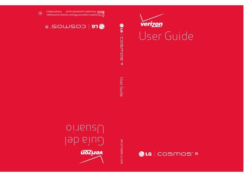 LG VERIZON VN251S User manual