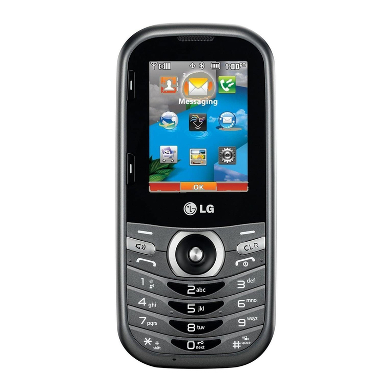 LG VERIZON VN251S User manual