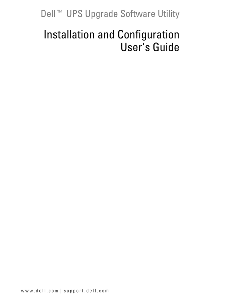 Dell PowerEdge UPS 500T Operating and maintenance instructions