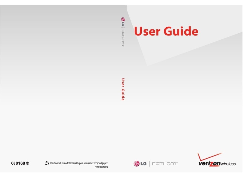LG VS750 User manual