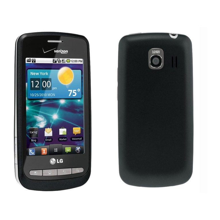 LG VS660 Violet Quick start guide