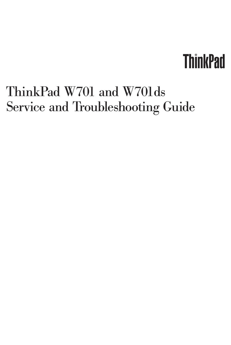 Lenovo ThinkPad 701 User manual