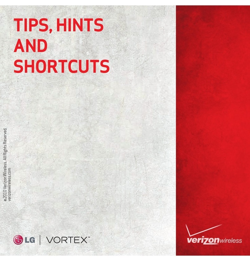 LG VS660 Violet User manual