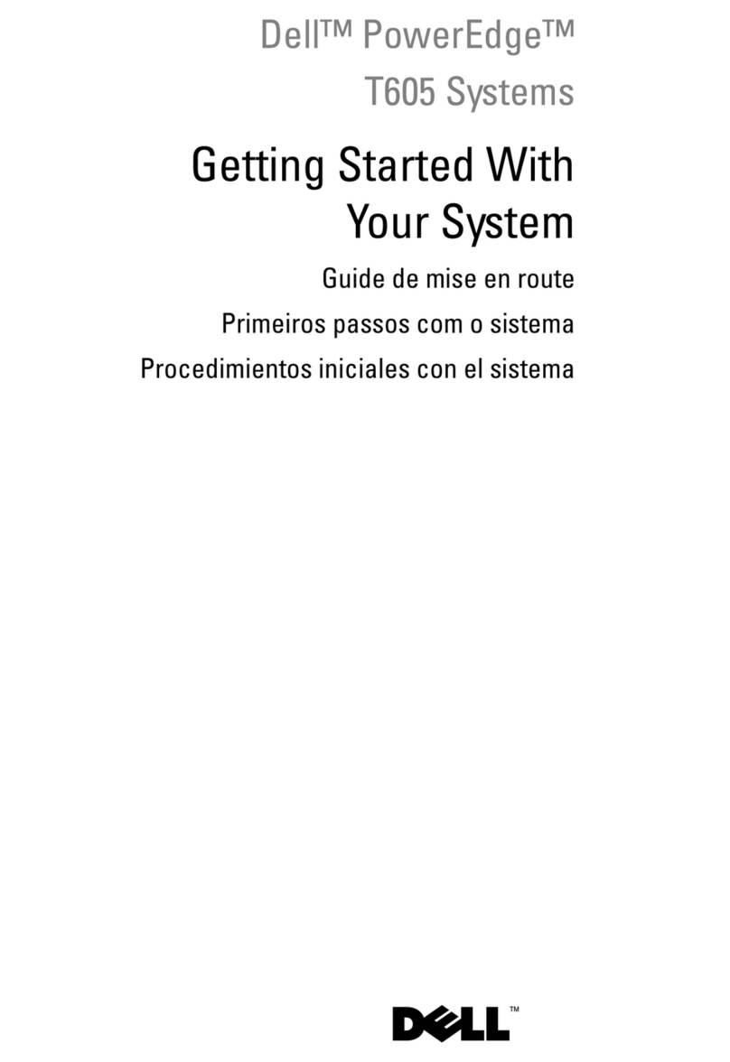 Dell PowerEdge T605 User manual