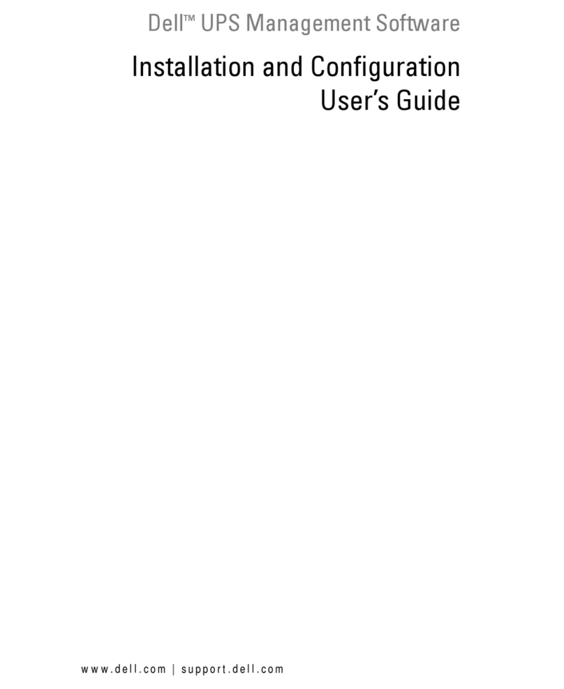 Dell PowerEdge UPS 500T Operating and maintenance instructions