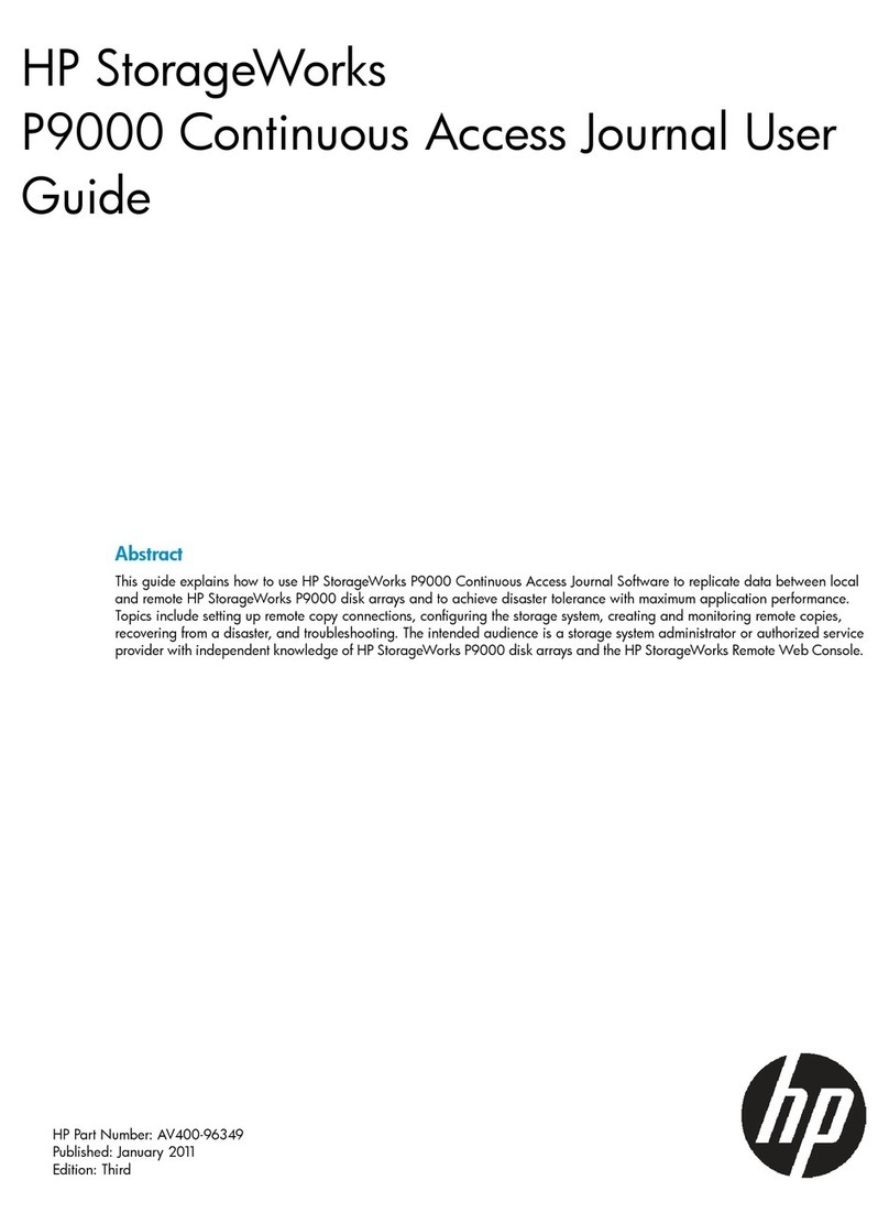 HP P9000 User manual