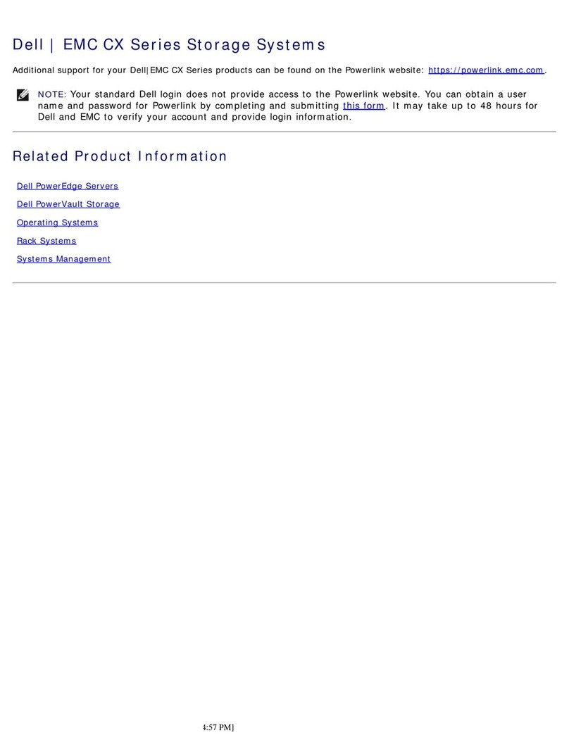 Dell CX700 User manual