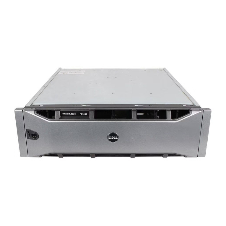 Dell EqualLogic PS4000 User manual