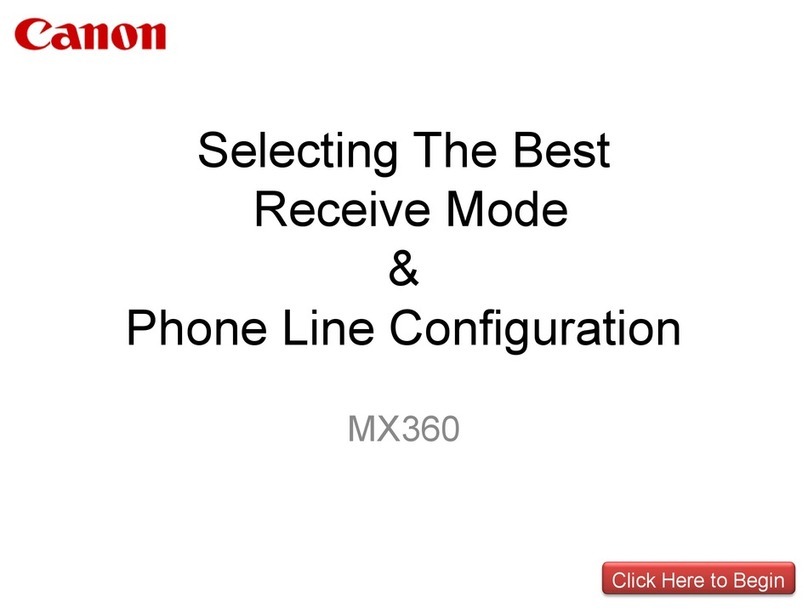 Canon PIXMA MX360 Series Function guide