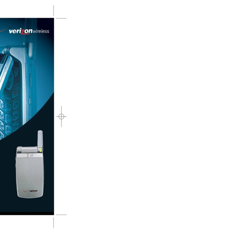 LG Verizon VX3100 User manual