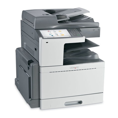 Lexmark X950 Series Operating manual