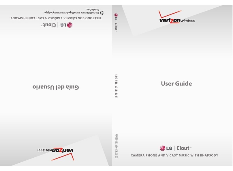 LG Clout VX8370 user guide