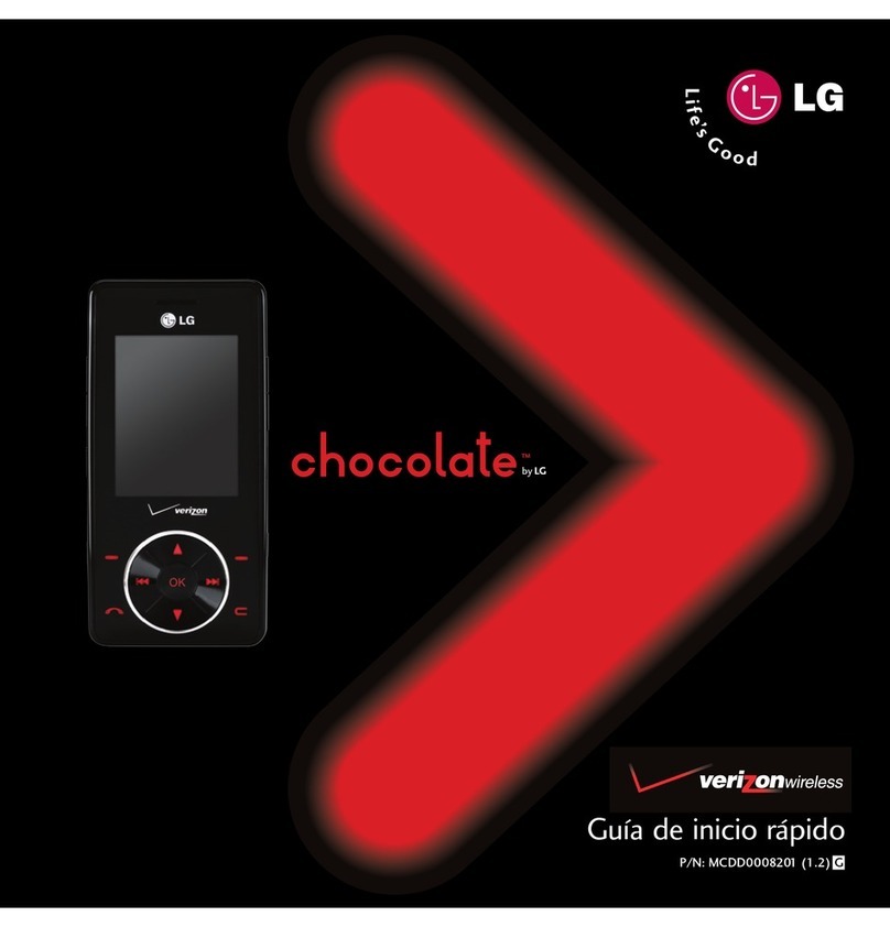 LG VX8500 Black Parts list manual