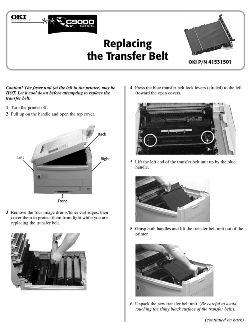Oki C9200 Parts list manual