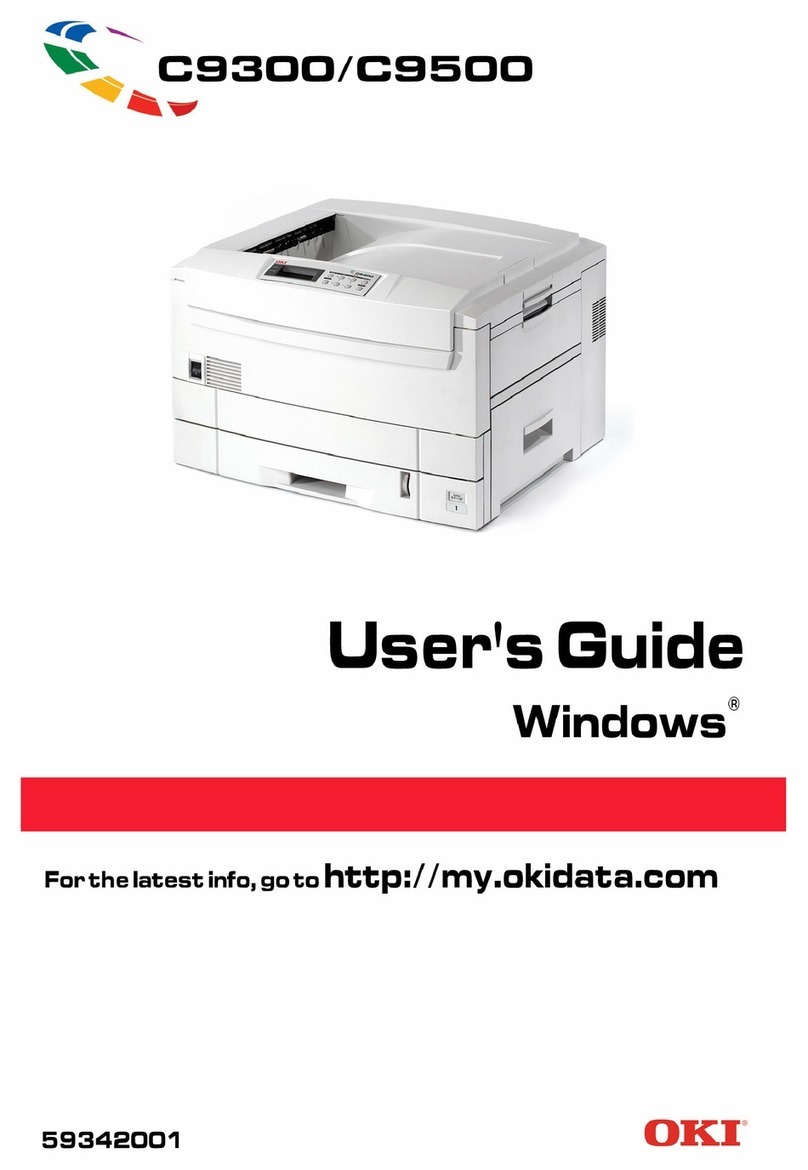 Oki C9300 Series User manual
