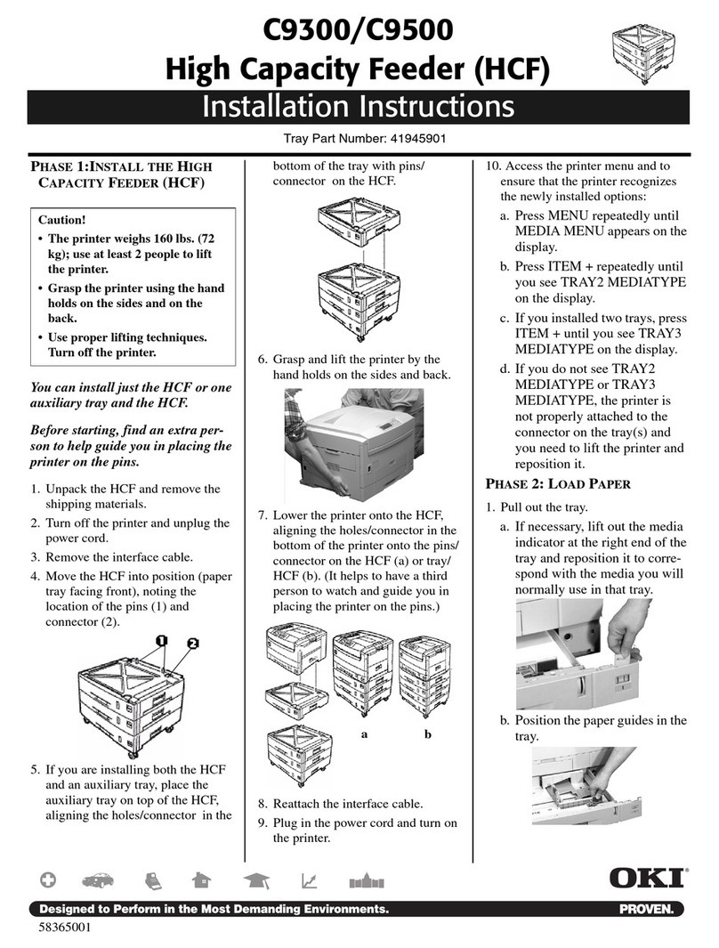 Oki C9300 Series User manual
