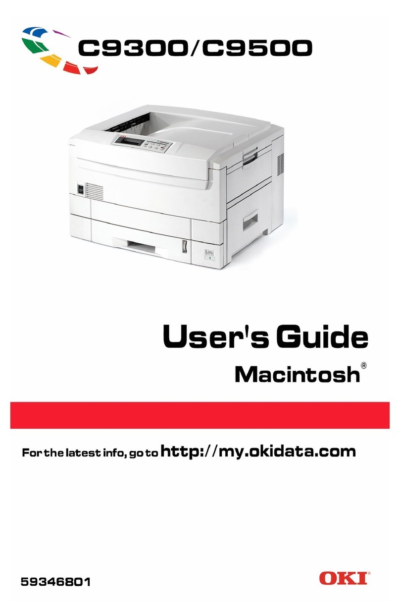 Oki C9300 Series User manual