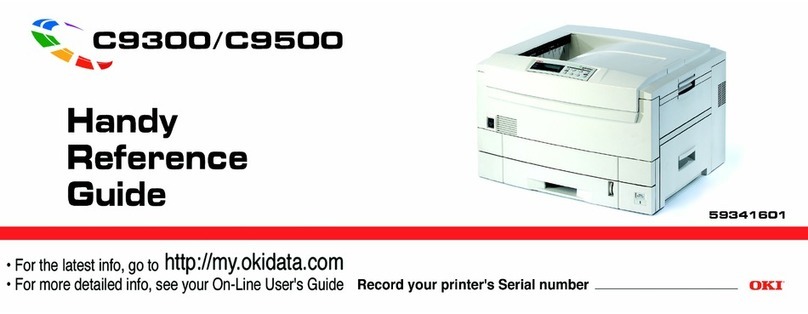 Oki C9300 Series User manual